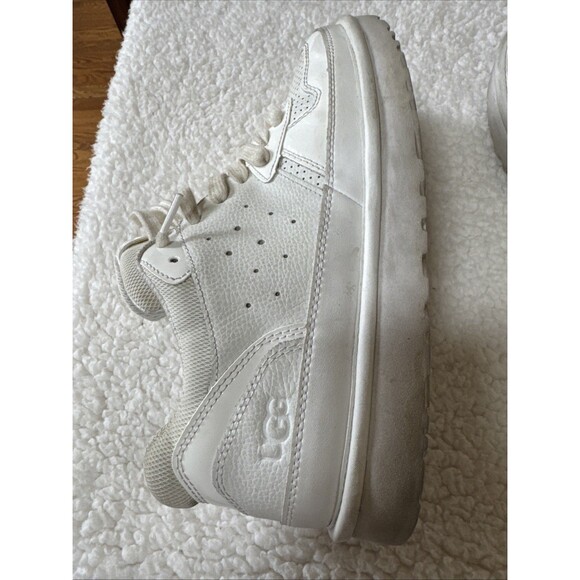 UGG Women's Highland Sneakers 1111336 White/White Size 11 UK 9 - Picture 5 of 6